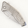 Нож Heretic Knives Martyr Prototype, 154CM, Stonewash, Titanium, CH1280 Нож Heretic Knives Martyr Prototype, 154CM, Stonewash, Titanium, CH1280